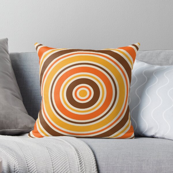 Orange cushions for store sale