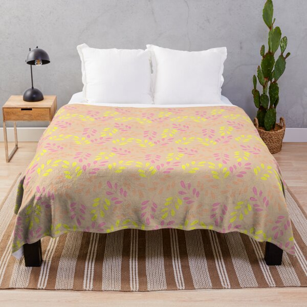 Item preview, Bright colored twigs in repeat pattern designed and sold by Malva-and-Co.