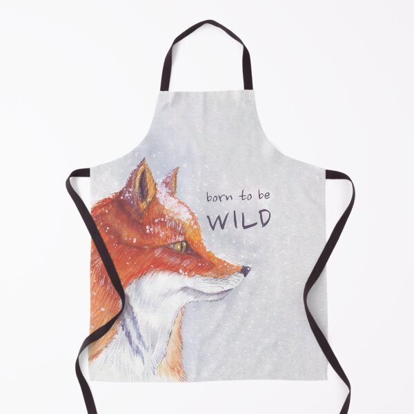 Item preview, Cute Red Fox in Snow designed and sold by Wolshebnaja.