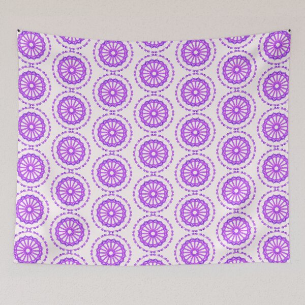 Item preview, Purple mandala, abstract art designed and sold by Meo Design.
