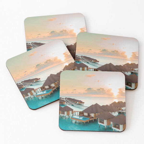 Item preview, Maldives Island, Tropical Paradise, Ocean Sunset designed and sold by newburyboutique.