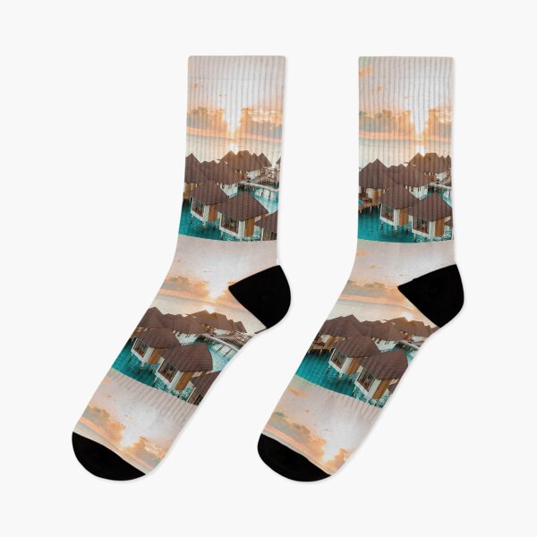 Item preview, Maldives Island, Tropical Paradise, Ocean Sunset designed and sold by newburyboutique.