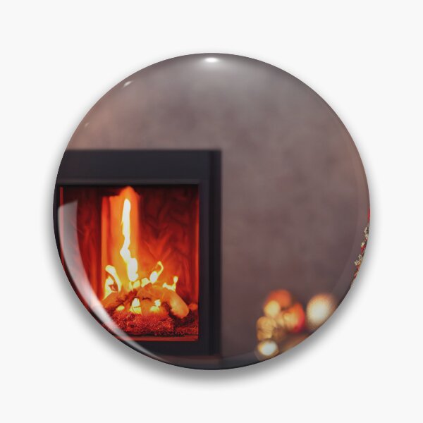 Item preview, Fireplace at Christmas designed and sold by DSAHART.