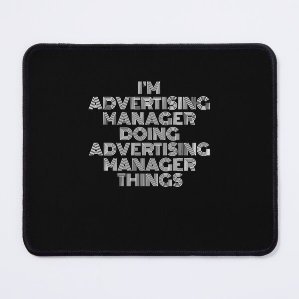 Item preview, I'm Advertising Manager Doing Advertising Manager Things Retro Vintage designed and sold by SVPOD.