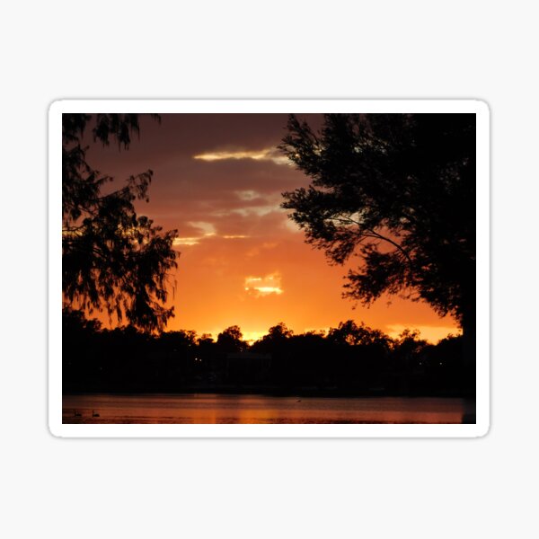 A Sunset Within Another Sticker