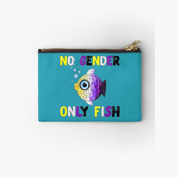 Item preview, No Gender Only Fish  designed and sold by Art by Veya.