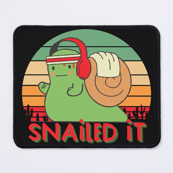 Item preview, Vintage Retro Sunset Funny Snail - Snailed It designed and sold by laiwole.