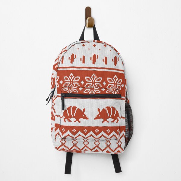 Item preview, Holiday Armadillo pattern red designed and sold by Jana Šlesaríková.