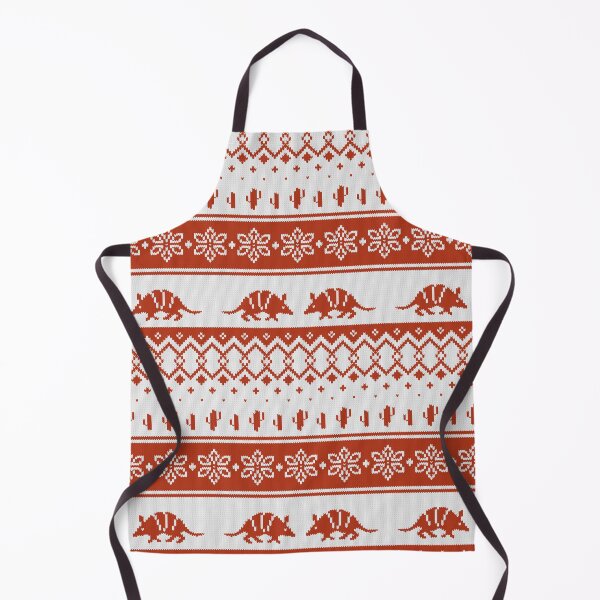 Item preview, Holiday Armadillo pattern red designed and sold by Jana Šlesaríková.