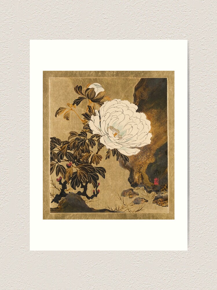 Japanese Peonies Shibata Zeshin, 1882
