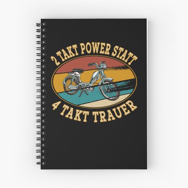 Item preview, Retro 2-stroke power instead of 4-stroke mourning - moped designed and sold by dJ-Design.