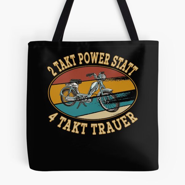 Item preview, Retro 2-stroke power instead of 4-stroke mourning - moped designed and sold by dJ-Design.
