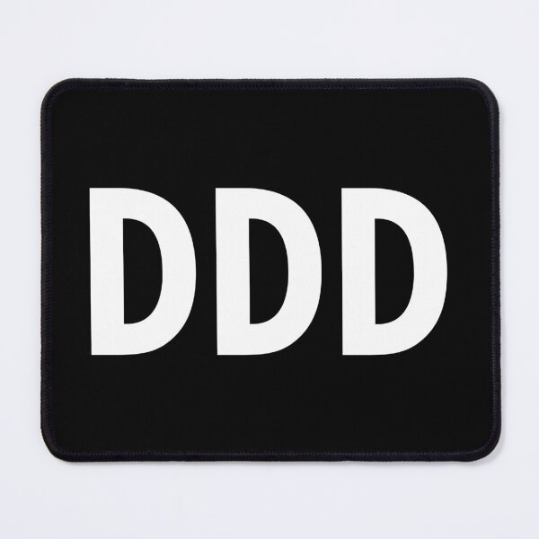 Artikelvorschau, DDD - Triple Letter D meme - Day Dream Destroyed entworfen und verkauft von PO3Designs.