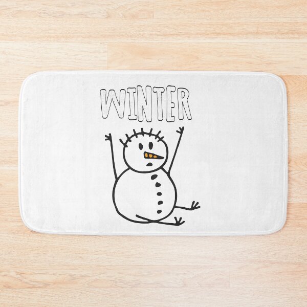 Item preview, Stick snow man in winter designed and sold by janesg.