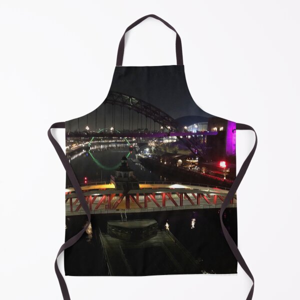 Item preview, The River Tyne at night designed and sold by Violaman.