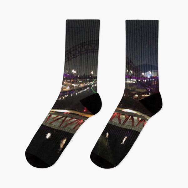 Item preview, The River Tyne at night designed and sold by Violaman.