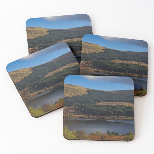 Item preview, View Over Loch Doon in Ayrshire Scotland on a Autumn Afternoon designed and sold by Ann Biddlecombe.