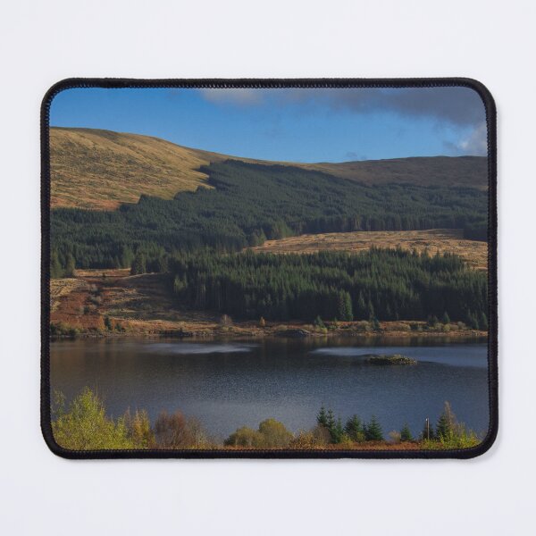 Item preview, View Over Loch Doon in Ayrshire Scotland on a Autumn Afternoon designed and sold by Ann Biddlecombe.