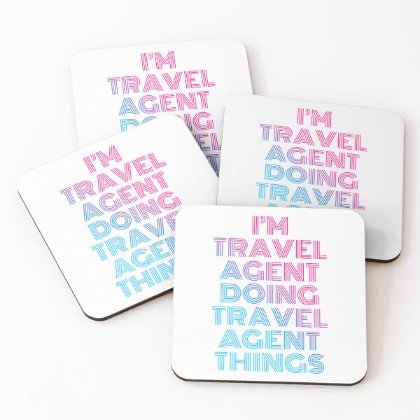 Item preview, I'm Travel agent Doing Travel agent Things Retro Neon designed and sold by SVPOD.