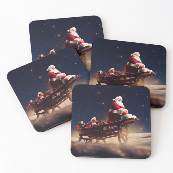 Item preview, Santa Claus riding his sleigh designed and sold by DSAHART.