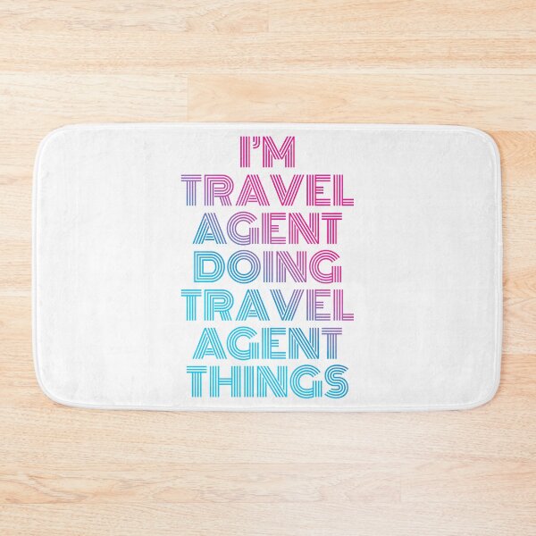Item preview, I'm Travel agent Doing Travel agent Things Retro Neon designed and sold by SVPOD.
