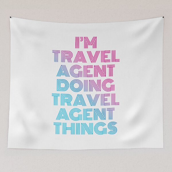 Item preview, I'm Travel agent Doing Travel agent Things Retro Neon designed and sold by SVPOD.