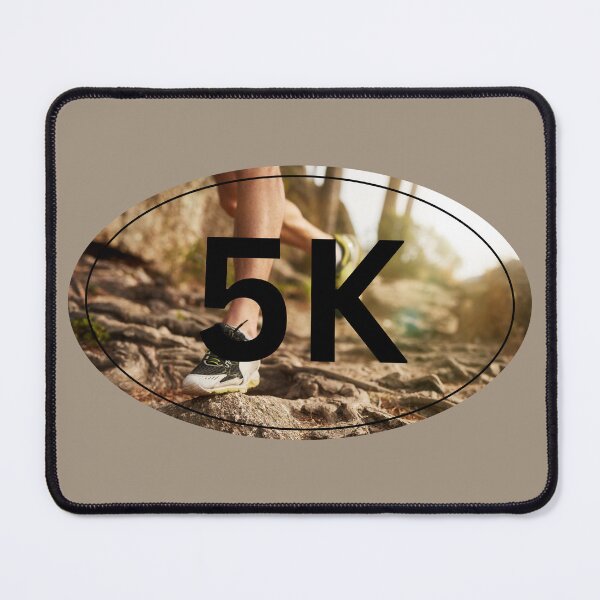 Item preview, Trail Running, 5K - Black designed and sold by LatterDaze.