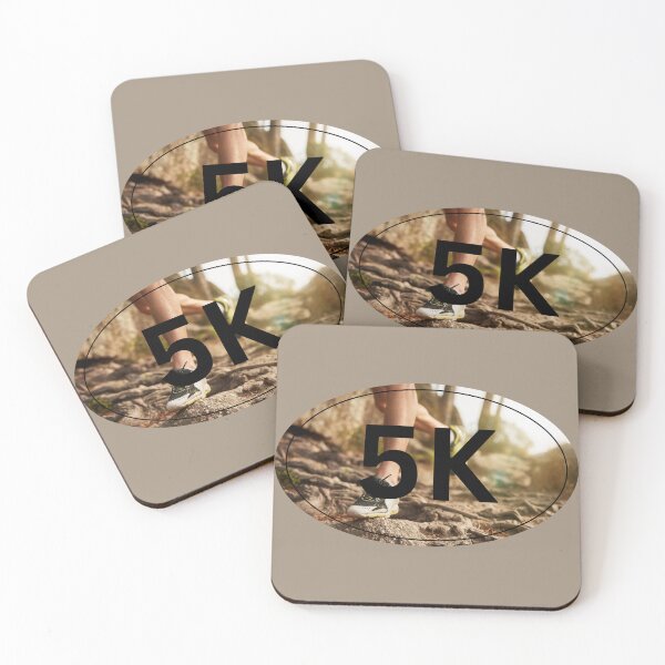 Item preview, Trail Running, 5K - Black designed and sold by LatterDaze.