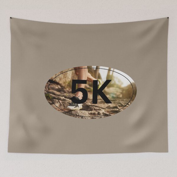 Item preview, Trail Running, 5K - Black designed and sold by LatterDaze.