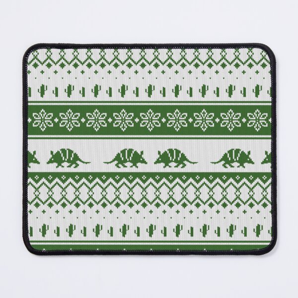 Item preview, Holiday Armadillo pattern green designed and sold by Jana Šlesaríková.
