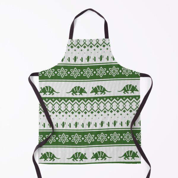 Item preview, Holiday Armadillo pattern green designed and sold by Jana Šlesaríková.