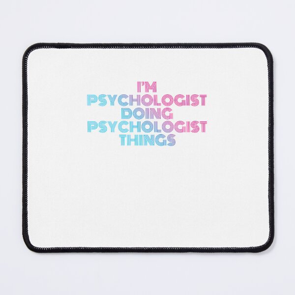 Item preview, I'm Psychologist Doing Psychologist Things Retro Neon designed and sold by SVPOD.