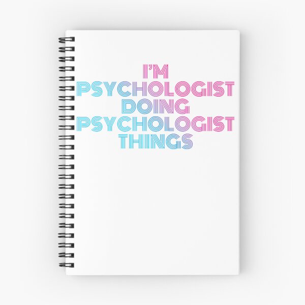 Item preview, I'm Psychologist Doing Psychologist Things Retro Neon designed and sold by SVPOD.