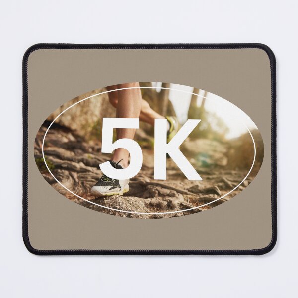 Item preview, Trail Running, 5K - White designed and sold by LatterDaze.
