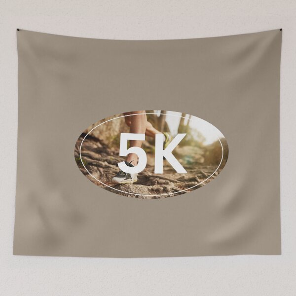 Item preview, Trail Running, 5K - White designed and sold by LatterDaze.