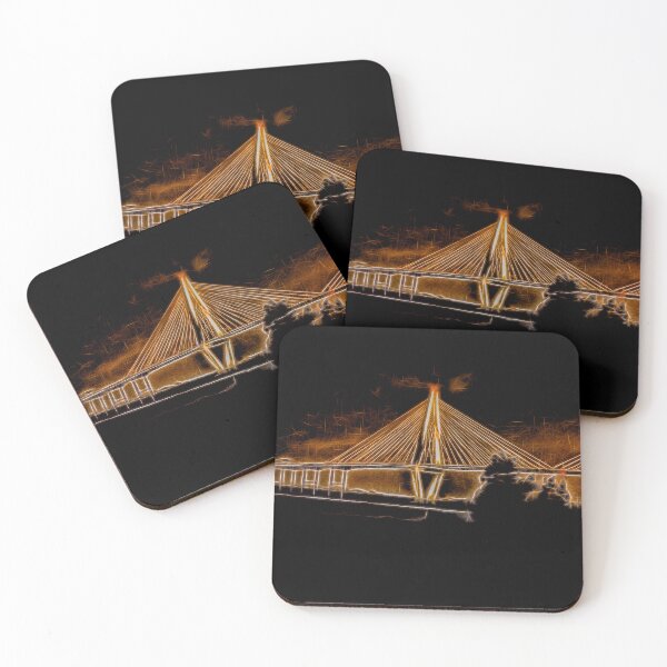 Item preview, Abstract Charleston Nightime Glow designed and sold by nbrandsberg.