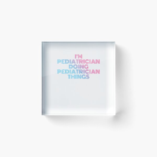 Item preview, I'm Pediatrician Doing Pediatrician Things Retro Neon designed and sold by SVPOD.