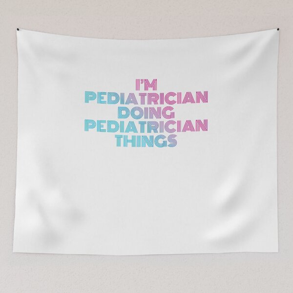Item preview, I'm Pediatrician Doing Pediatrician Things Retro Neon designed and sold by SVPOD.