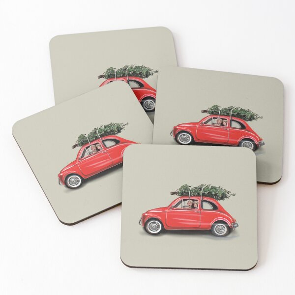 Item preview, Christmas Joy Car With Two Kids   designed and sold by xsaxsandra.