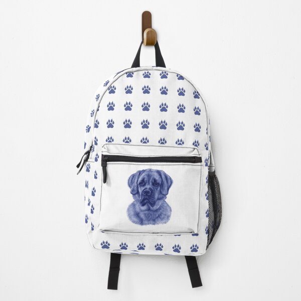 Item preview, Big red dog - blue colorized version designed and sold by SylvieG18.