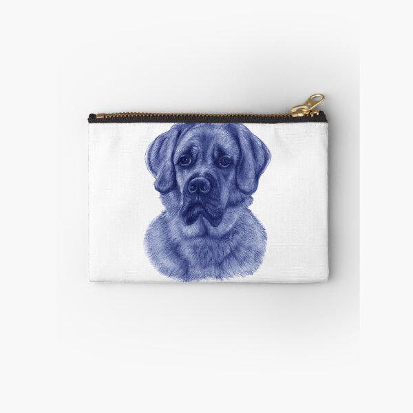 Artikelvorschau, Großer roter Hund - blau kolorierte Version entworfen und verkauft von SylvieG18.