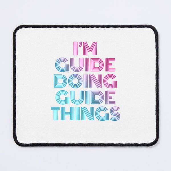 Item preview, I'm Guide Doing Guide Things Retro Neon designed and sold by SVPOD.