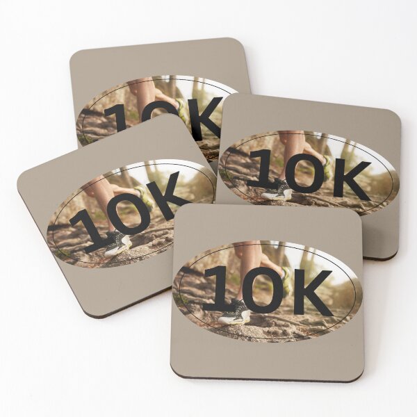 Item preview, Trail Running, 10K - Black designed and sold by LatterDaze.