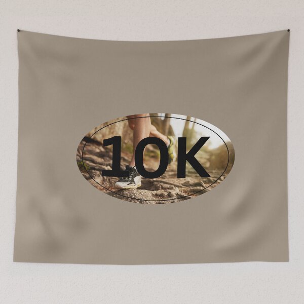 Item preview, Trail Running, 10K - Black designed and sold by LatterDaze.