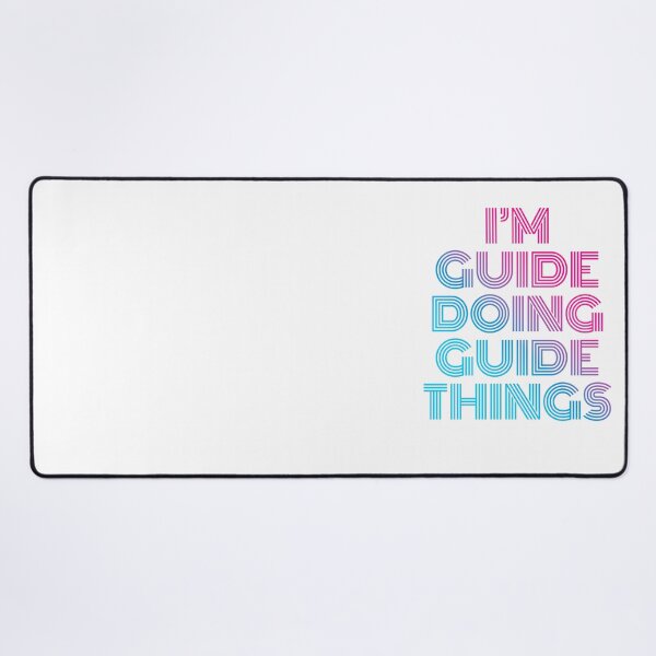 Item preview, I'm Guide Doing Guide Things Retro Neon designed and sold by SVPOD.
