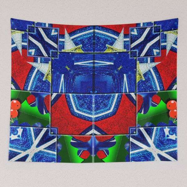 Item preview, MAJESTIC SARILMAK PATCHWORK STARRY CHRISTMAS EVE FOR A MAGICAL CHRISTMAS SEASON. designed and sold by Ralek.