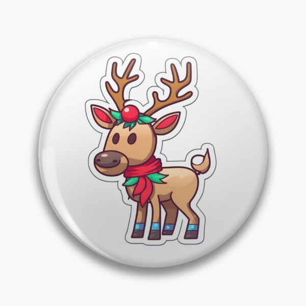 Item preview, Christmas Cartoon Reindeer designed and sold by thisisallahoax.