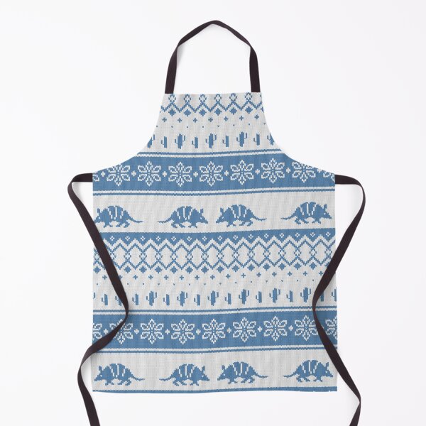 Item preview, Holiday Armadillo pattern blue designed and sold by Jana Šlesaríková.