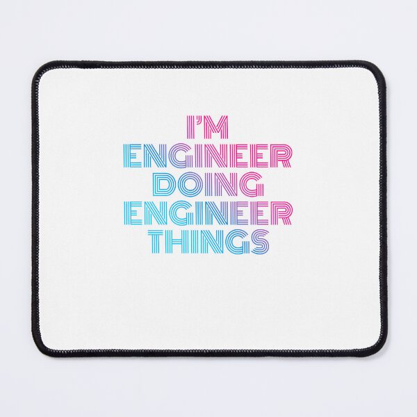 Item preview, I'm Engineer Doing Engineer Things Retro Neon designed and sold by SVPOD.