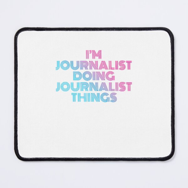 Item preview, I'm Journalist Doing Journalist Things Retro Neon designed and sold by SVPOD.